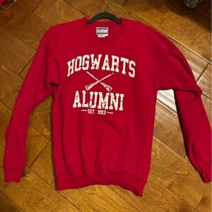 Hanes Red Cotton Sweatshirt